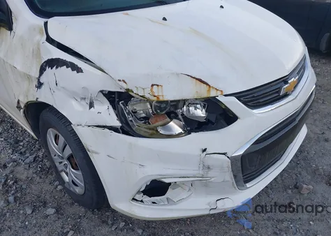 2017 Chevrolet Sonic Lt Auto из США, поврежденный, VIN 1G1JG6SH0H4143338